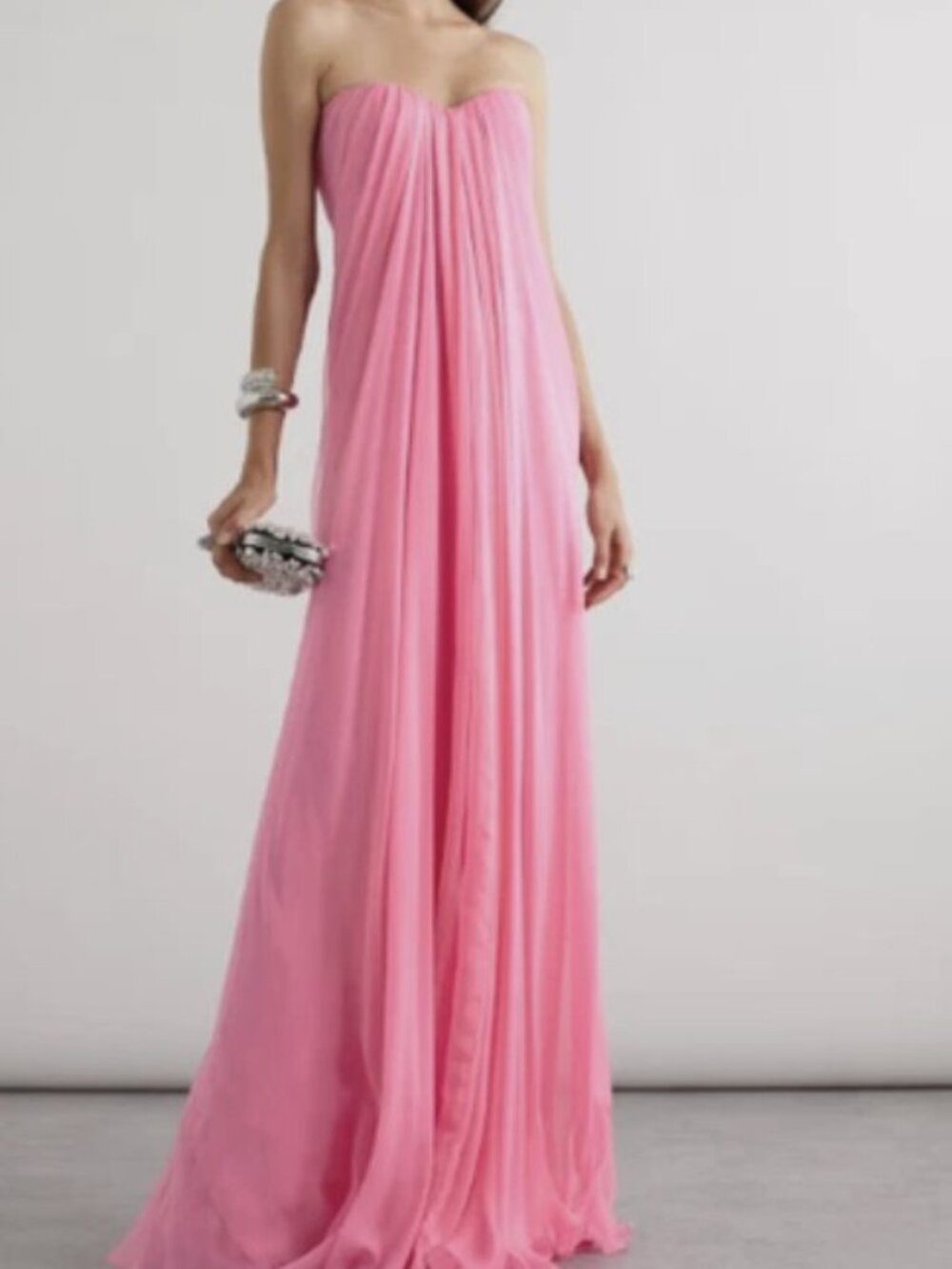 Authentic Alexander McQueen gown in RARE color Italian size 40 US size 4